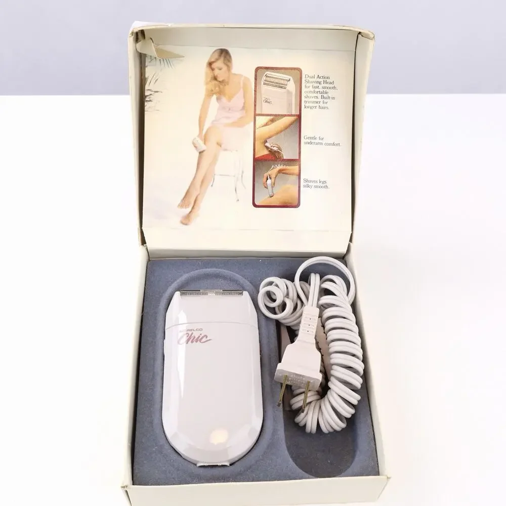 Vintage Norelco Chic Lady Speedrazor HP2132S Electric Razor NOS Tested Works